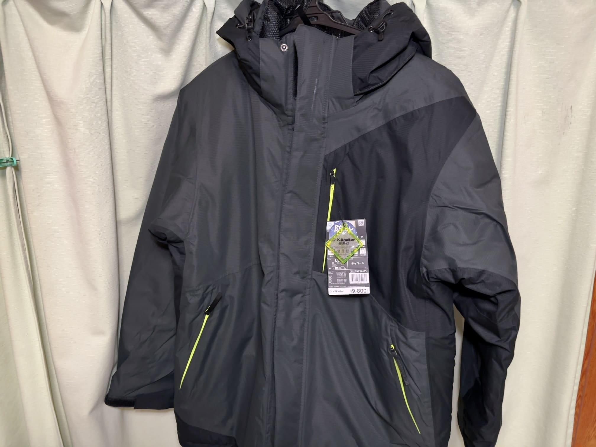 X Shelter XW602A 防水防寒スーツ L チャコール 即買い大成功！】 ワークマンの「着る断熱材」がすごい！ Xシェルター
