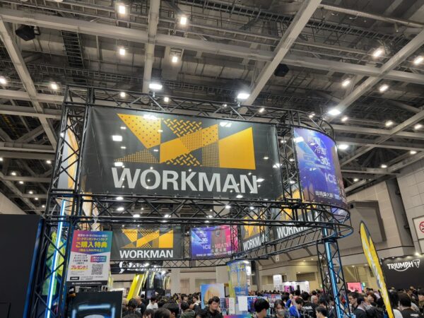 東京モーターサイクルショーワークマンブース