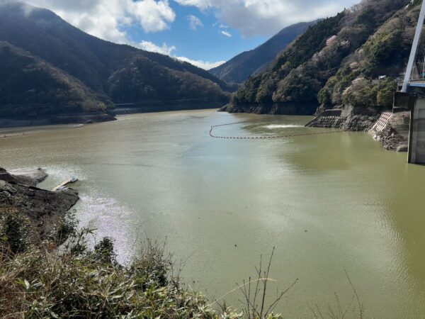 三保ダム水がめ4月上旬画像