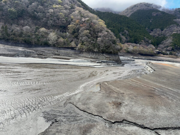 三保ダム水がめ4月上旬画像