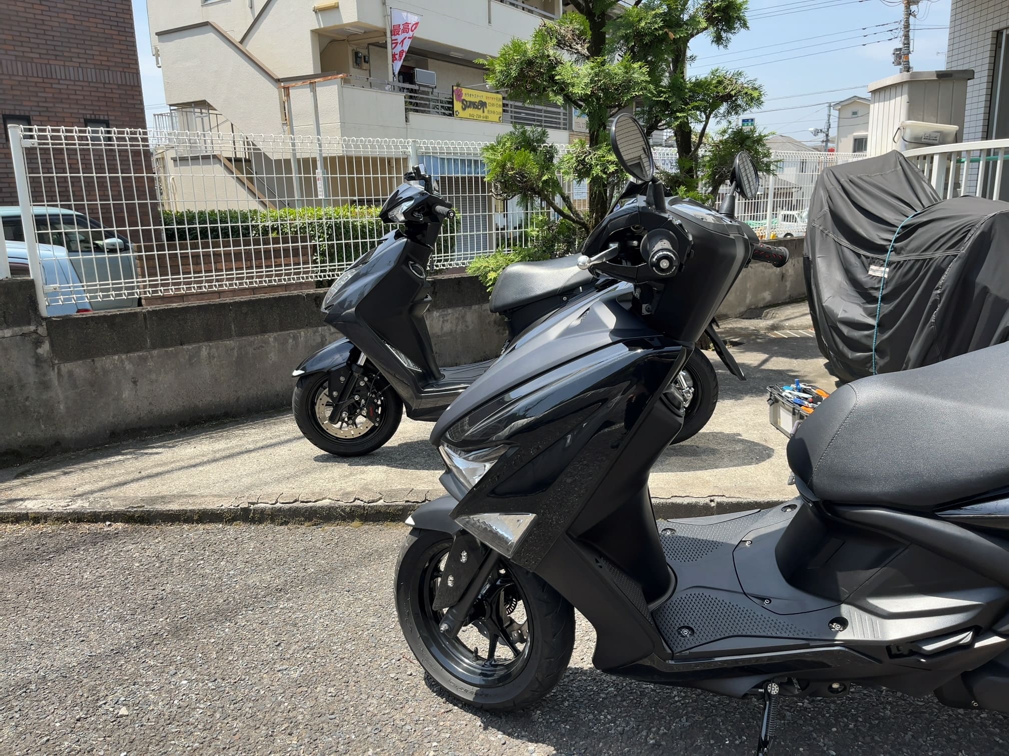 次のオーナー決まりました。シグナスX低走行メンテ済み ヤマハの