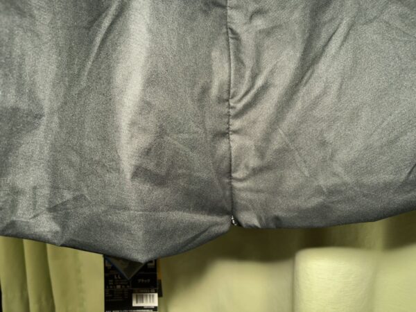 エックスシェルター(R)プレミアム超透放湿ウルトラレインジャケット腰後ろファスナー画像