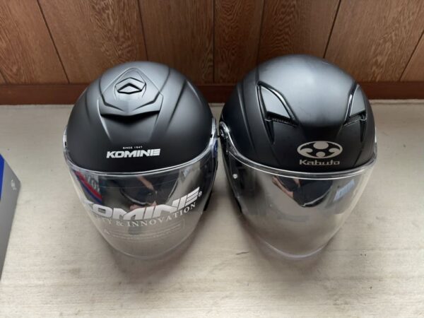 OGK KABUTO EXCEEDとコミネHK-172画像