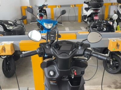 台湾ミラー取り付けた画像