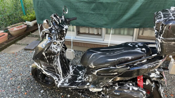 7型シグナスX洗車画像