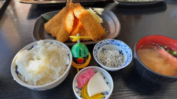 「の一食堂」アジ・メギスフライ画像