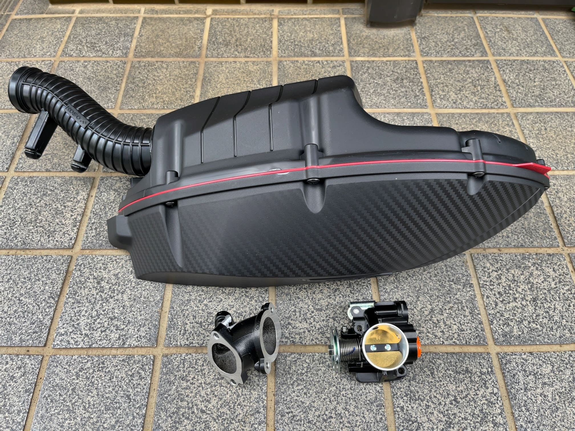 シグナス シグナスグリファス BIGスロットルボディ36mmに交換 - シグナスXでGOGO