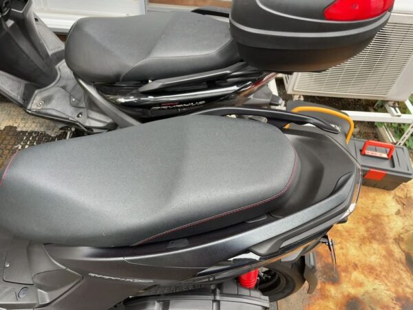 7型シグナスXにリヤキャリア取り付ける前の画像