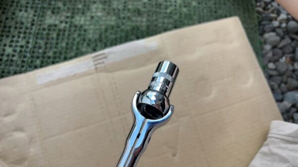 12mmソケットとラチェットレンチ画像