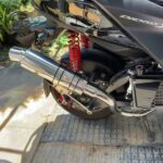 7型シグナスXにウインドジャマーズスネークコーンパイプ画像