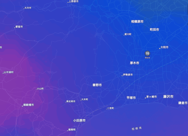 天気アプリ画像