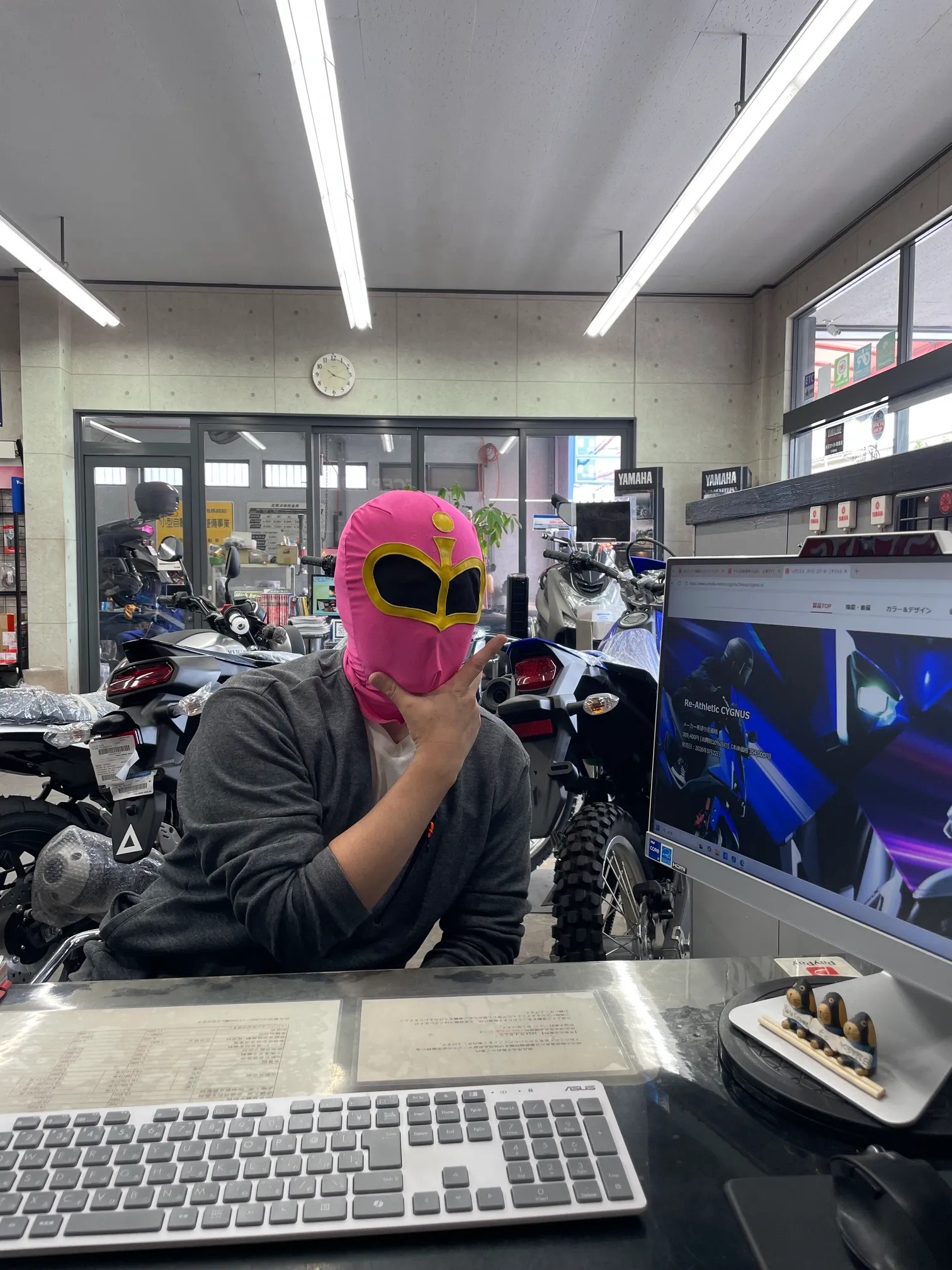 祝・10台目】桃レンジャー、参上!新型7型シグナスXを「神の味噌汁」な 祝・10台目】桃レンジャー、参上!新型7型シグナスXを「神の味噌汁」な